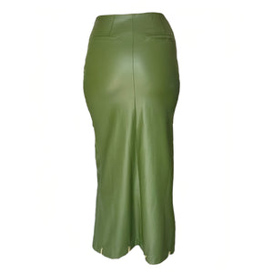 FOREST LETHERETTE SKIRT